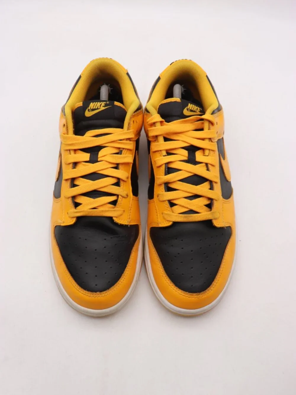 Nike Dunk Men's 11.5 Low Championship Goldenrod Yellow Black Sneakers DD1391-004